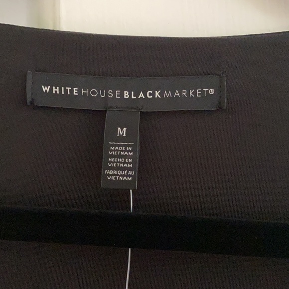 WHBM Sleeveless Draped-Side Knit Top - Picture 8 of 9